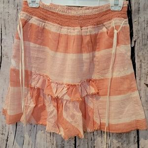Free People peach/pink skirt